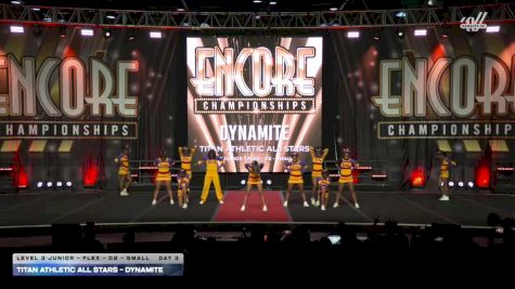 Titan Athletic All Stars - Dynamite [2025 L3 Junior - Flex - D2 - Small Day 3] 2025 Encore Grand Nationals