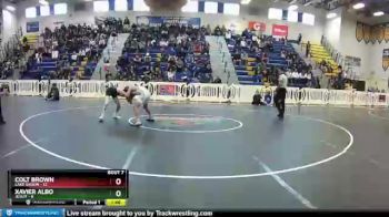 106 lbs Finals (8 Team) - Xavier Albo, Jesuit vs Colt Brown, Lake Gibson