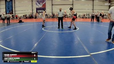 140 lbs Rd# 1 9:00am Friday - Rasik Garvey, Cali Red vs Matthew Kaiser, East Coast Elite