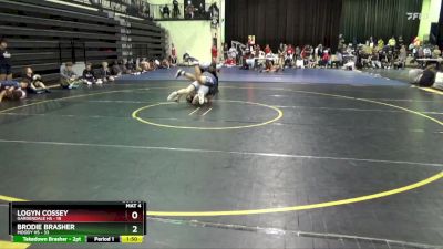 190 lbs Round 2 (10 Team) - Logyn Cossey, Gardendale Hs vs Brodie Brasher, Moody Hs