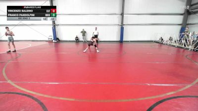 127 lbs Rr Rnd 3 - Vincenzo Baldino, Elite NJ MS Black vs Franco Pandolfini, Roughneck Wrestling Club