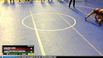 152 lbs Quarterfinal - Jaslynn Aken, California vs Annilynn Rielle Martinez, California