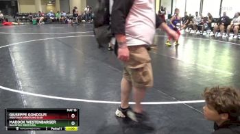 80 lbs Cons. Round 3 - Maddox Westenbarger, Blackman Wrestling vs Giuseppe Gondolfi, Wolf Pack Wrestling Club