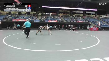 131 lbs Cons. Round 5 - Larissa Kaz, Hastings vs 6 Olivia Mottley, Life