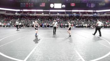 85 lbs Quarterfinal - Corban Barker, Jackson County Wrestling vs Lane Arnold, Eierman Elite