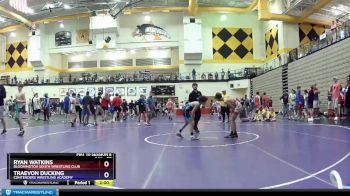 87 lbs Quarterfinal - Ryan Watkins, Bloomington South Wrestling Club vs Traevon Ducking, Contenders Wrestling Academy