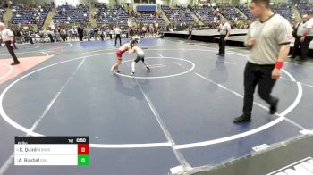 61 lbs Semifinal - Cael Quinlin, Brush vs Asher Ruybal, San Luis Valley WC