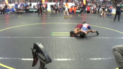 58 lbs Quarterfinal - Constantine Nogueras, Holt WC vs Chase Wiggs, Menominee Youth Wrestling