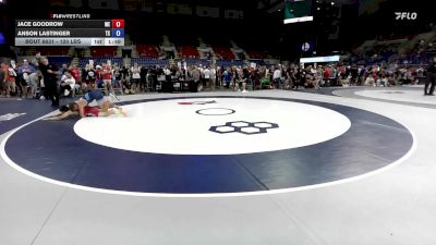 120 lbs Cons. Rd Of 64 - Jace Goodrow, ME vs Anson Lastinger, TX