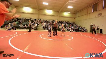 55 lbs Final - Griffey Eubanks, Roland Youth League Wrestling vs Wyatt Pugh, Viking Wrestling Club