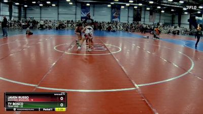 110 lbs Rd# 10- 4:00pm Saturday Final Pool - Ty Bosco, Team Ohio vs Javen Russo, Backyard Brawlers