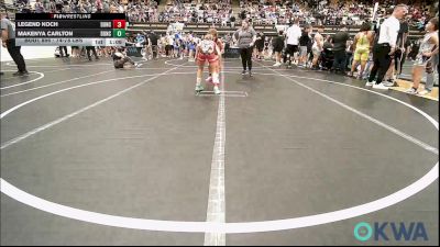 74-78 lbs Rr Rnd 3 - Legend Koch, Duncan Demon Wrestling vs Makenya Carlton, Duncan Demon Wrestling