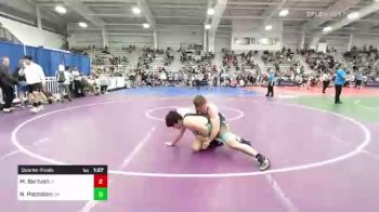 195 lbs Quarterfinal - Michael Bartush, CT vs Nolan Pozzobon, GA