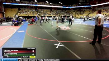 106 Class 1 lbs Quarterfinal - Trayce Switzer, Brookfield vs Carter Dumas, Adrian