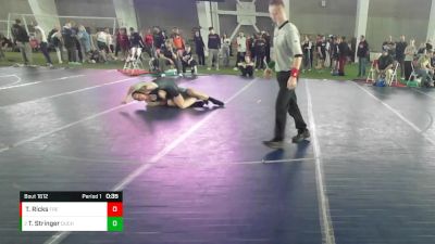 175 lbs Cons. Round 2 - Tyson Stringer, Duchesne vs Terry Ricks, Fremont