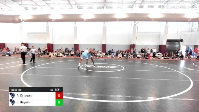 165 lbs Consi Of 8 #2 - Adam Ortega, The Citadel vs Justin Hayes, The ...