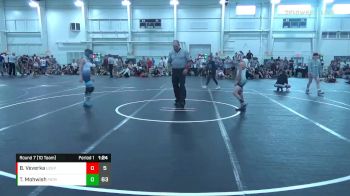 76 lbs Round 7 (10 Team) - Tony Mohwish, Patriots vs Brennen Veverka, U2 Upstate