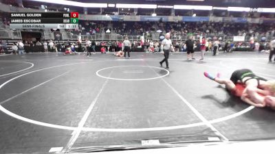 174 lbs Semifinal - Samuel Golden, Purler vs James Escobar, Bearcats