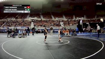 120-D2 Cons. Round 3 - Roxy Robinson, Crismon vs Naylani Valdez, Somerton High School