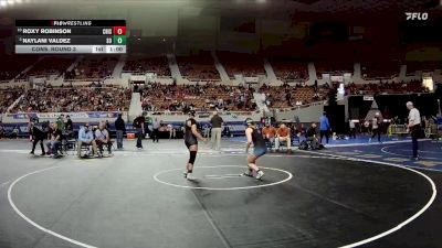 120-D2 Cons. Round 3 - Roxy Robinson, Crismon vs Naylani Valdez, Somerton High School