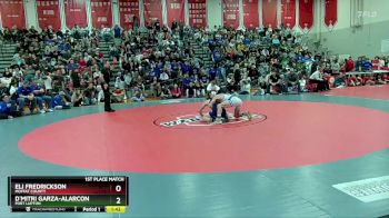 138 lbs 1st Place Match - D`mitri Garza-Alarcon, Fort Lupton vs Eli Fredrickson, Moffat County