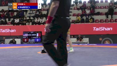 125 kg Rd 16 - Jordan Wood, USA vs Shamil Sharipov, BRN