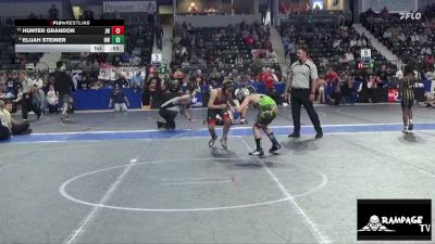 110 lbs Cons. Round 3 - Elijah Steiner, Hoisington WC vs Hunter Grandon, Jayhawk Wrestling