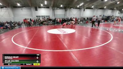 106 lbs Cons. Round 3 - Rylee Salcido, Dodge City vs Donald Selby, Wellington