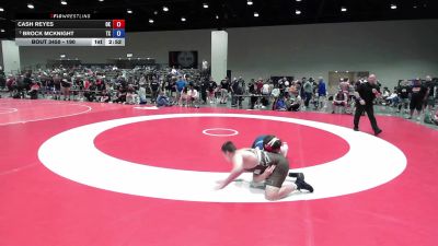 190 lbs Cons. Round 3 - Cash Reyes, OK vs Brock McKnight, TX