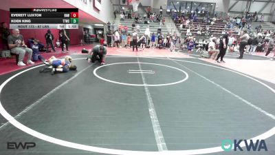 67 lbs Final - Everett Luxton, Raw Wrestling Club vs Koen King, Team Tulsa Wrestling Club