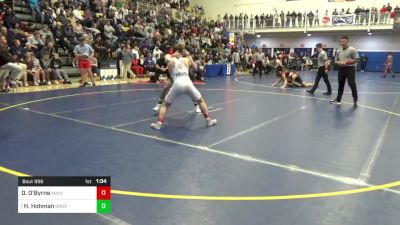 145 lbs Semifinal - Declan O'Byrne, Malvern Prep vs Hudson Hohman, Grove City