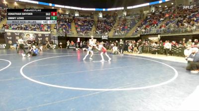 90 lbs Round Of 16 - Jonathan Snyder, Bald Eagle Area vs Jimmy Long, Seneca Valley
