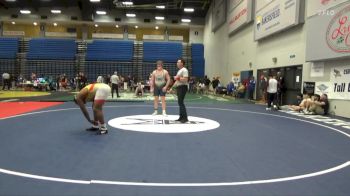 285 lbs Cons. Round 3 - Kendrick Salcido, Unattached-Sacramento City College vs Caeden Olin, California Baptist