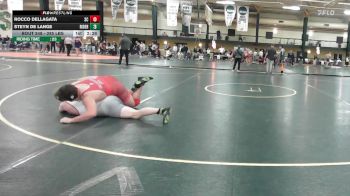 285 lbs Quarterfinal - Rocco Dellagata, Spartan Combat RTC vs Steyn De Lange, Rider