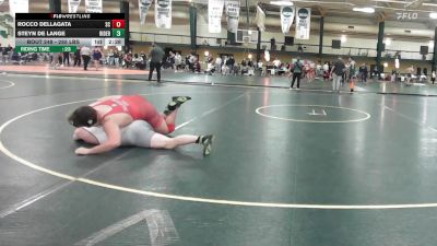 285 lbs Quarterfinal - Rocco Dellagata, Spartan Combat RTC vs Steyn De Lange, Rider