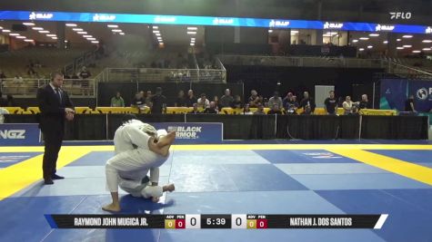 Nathan J. Dos Santos vs Raymond John Mugica Jr. 2025 Pan Jiu Jitsu IBJJF Championship