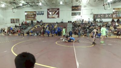 111 lbs 3rd Place Match - Kael Bailey, Deer Park Ironman Wrestling Club vs LaMichael Egia, Warden Elite Wrestling