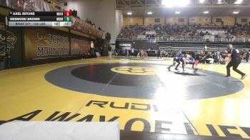 126 lbs Consi Of 16 #1 - Axel Ritchie, McCallie School vs Desmond Brown, Mount De Sales Academy
