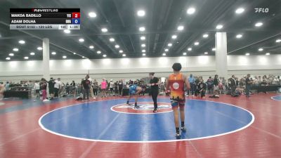 120 lbs Cons. Rd Of 32 - Makoa Badillo, Youth Impact Center vs Adam Dolha, Roundtree Wrestling Academy