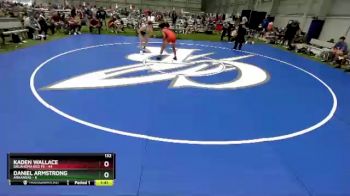 132 lbs Placement Matches (16 Team) - Kaden Wallace, Oklahoma Red FS vs Daniel Armstrong, Arkansas