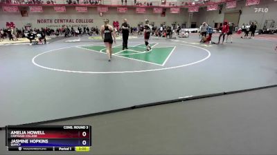 138 B Cons. Round 3 - Amelia Howell, Carthage College vs Jasmine Hopkins, Quincy