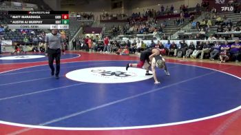 6A 138 lbs Cons. Semi - Austin AJ Murphy, BENTONVILLE HIGH SCHOOL vs Matt Maradiaga, CABOT HIGH SCHOOL