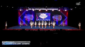 Hill Country Elite Cheer - Mavericks [2026 L3 Senior - Small Day 1] 2026 NCA All-Star National Championship