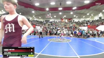 140 lbs Quarterfinal - Ava Roe, Western Wrestling Club vs Abbie Meyer, G4orce