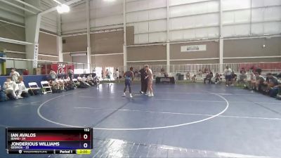 132 lbs Round 1 (8 Team) - Ian Avalos, Idaho vs Jonderious Williams, Georgia