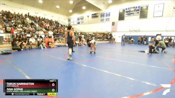 120 lbs 1st Place Match - Tarun Harrington, Alta Loma HS vs Ivan Gopar, Santa Monica High School Wrest