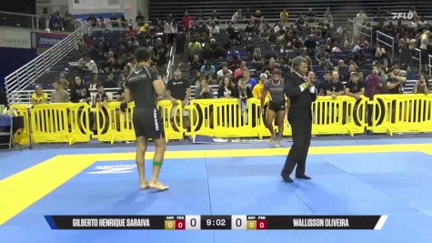 Gilberto Henrique Saraiva vs Wallisson Oliveira 2025 Pan IBJJF Jiu-Jitsu No-Gi Championship