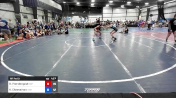 43 kg Rr Rnd 3 - Brielle Prendergast, Misfits Girls Saphire vs Katie Cheeseman, Erie Sports Center