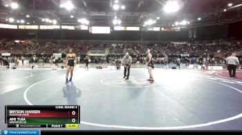 160 lbs Cons. Round 3 - Ami Tuia, Hermiston HS vs Bryson Hansen, Mountain Home