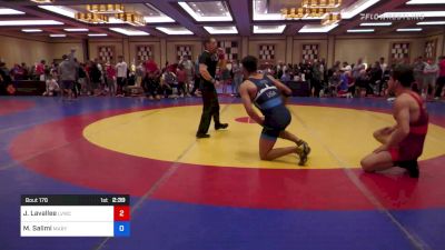 74 kg Semifinal - Joey Lavallee, LVWC/TMWC vs Mustafa Salimi, Maryland